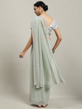 Cutdana Embroidered Chiffon Saree